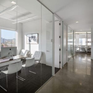 Concrete Floor Office Cement Shine