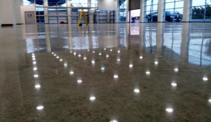 High Gloss Polished Concrete