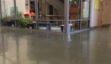 Gloss Polished Concrete