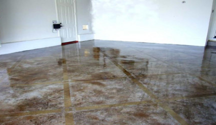 Acid Stain Concrete Floors